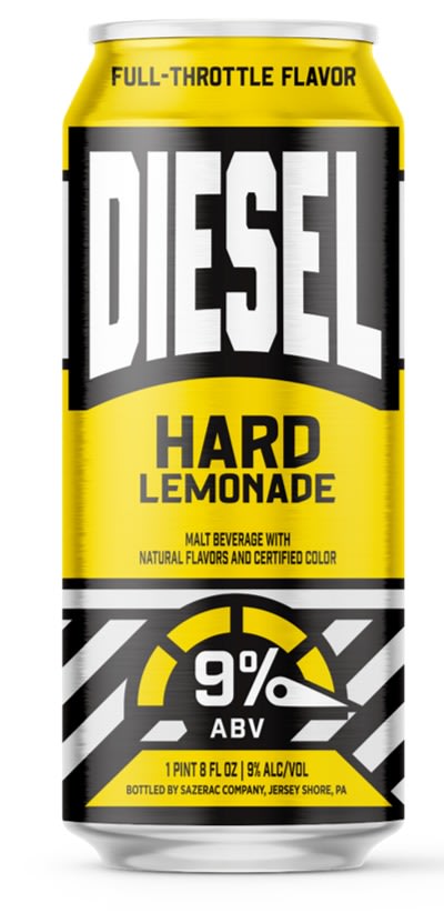 Diesel Hard Lemonade Lemon Malt Beverage 24oz 18 Proof