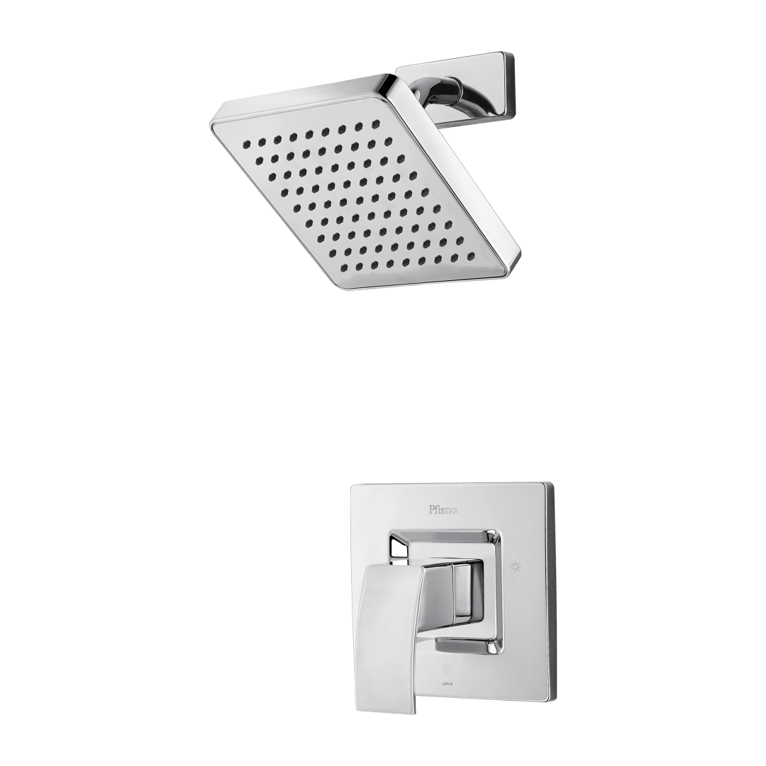 Kenzo 1-Handle Shower Only Trim Kit in Polished Chrome