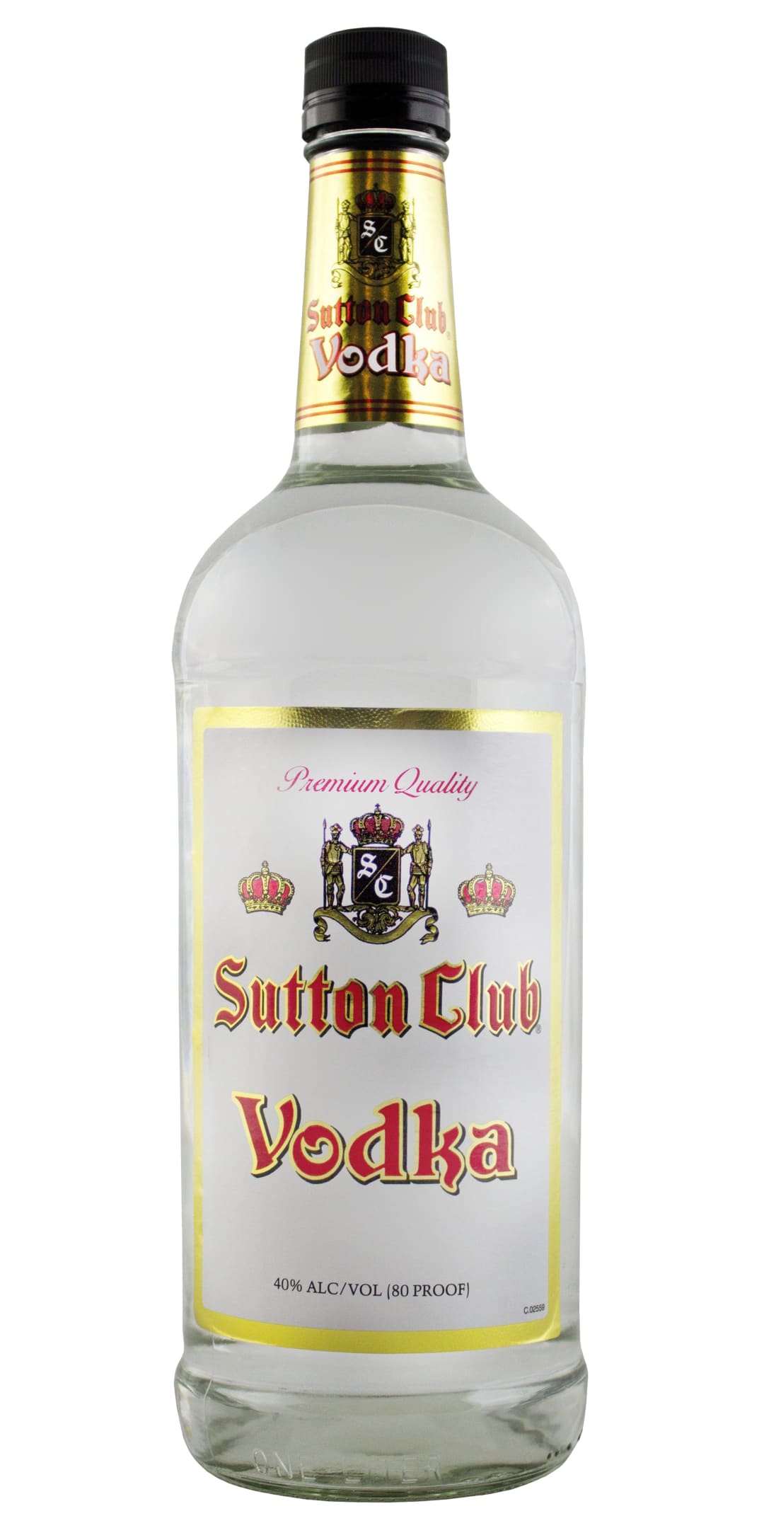 Sutton Club Vodka 1l 80 Proof