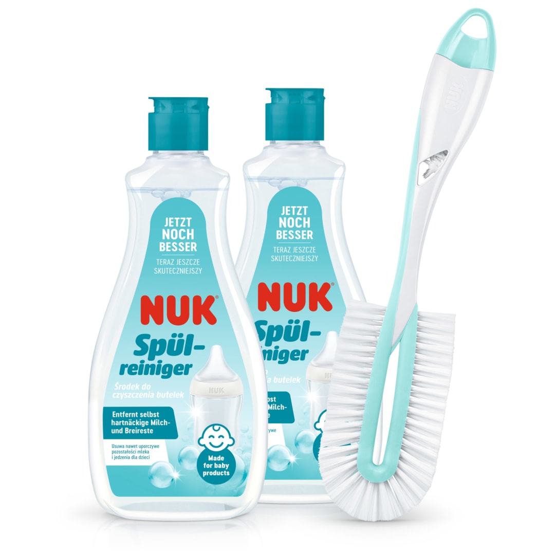 NUK BTL CLEANSER/BRUSH SET TIMELESS 24