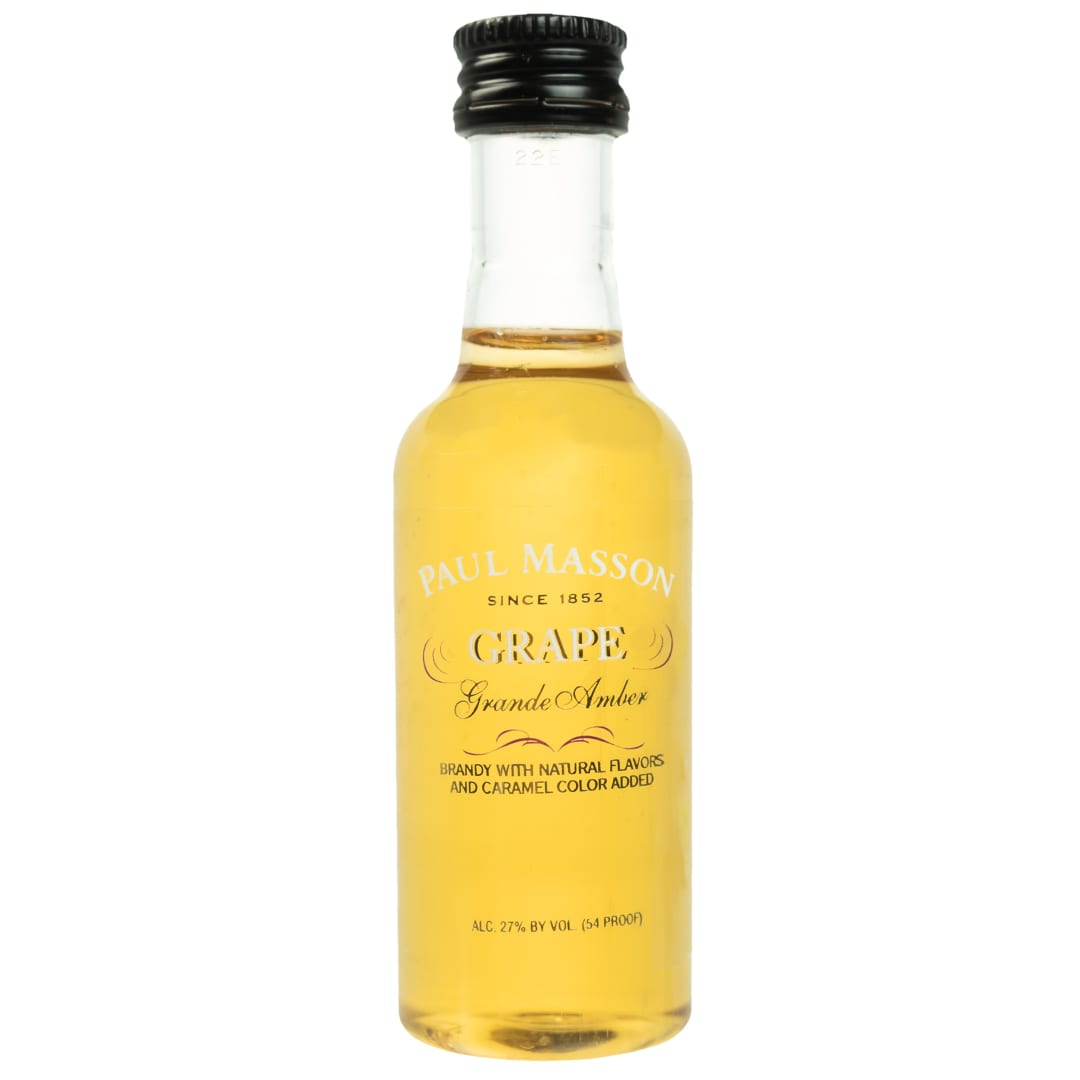Paul Masson Grande Amber Grape Brandy 50ml 54 Proof