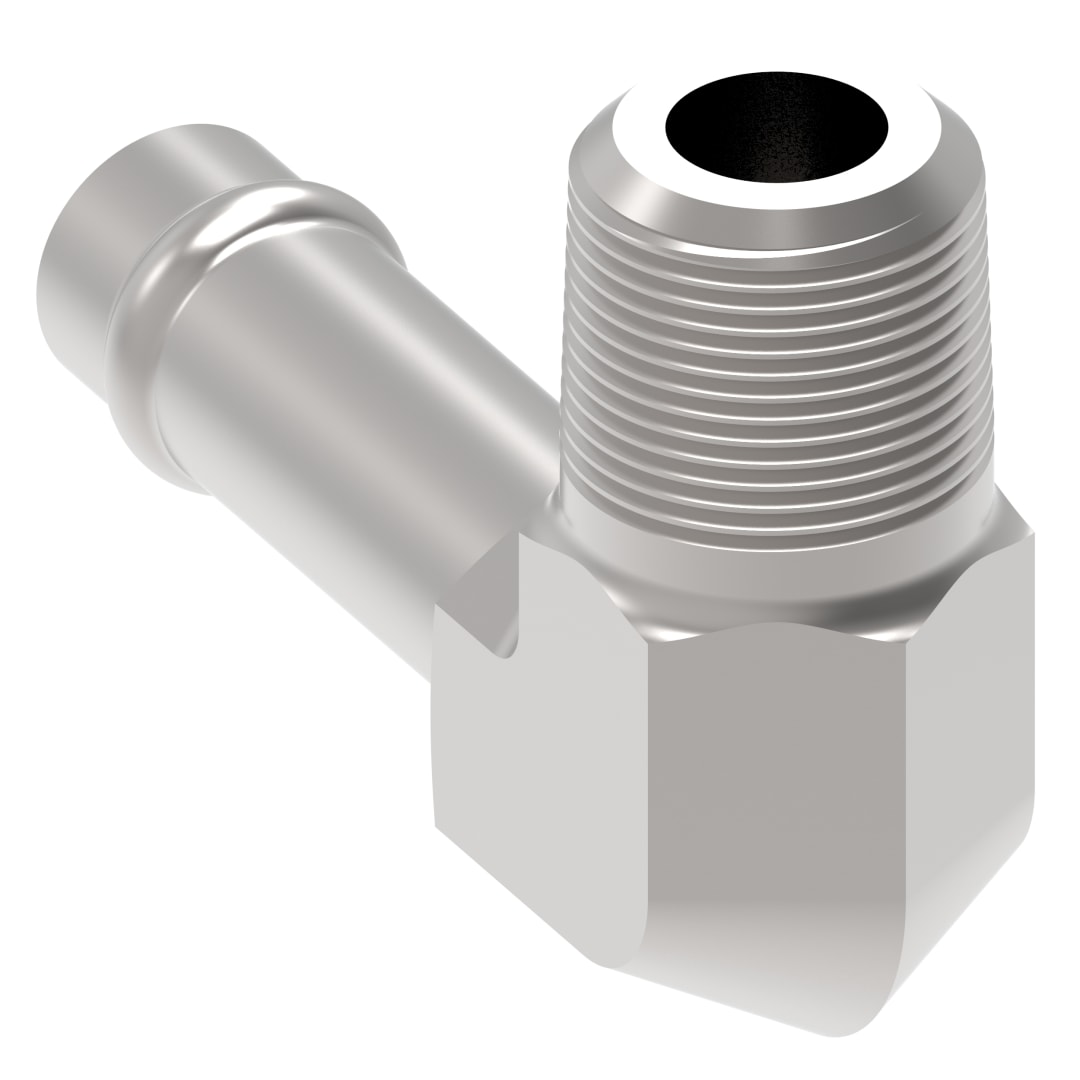 3/4 NPT X 3/4 BUMP TUBE STEM 90DEG