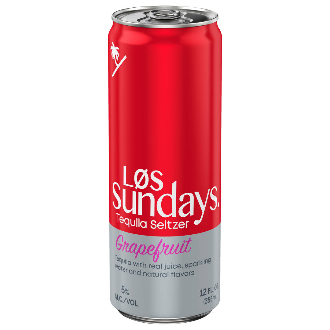 Los Sundays Grapefruit Tequila Seltzer 12 fl oz