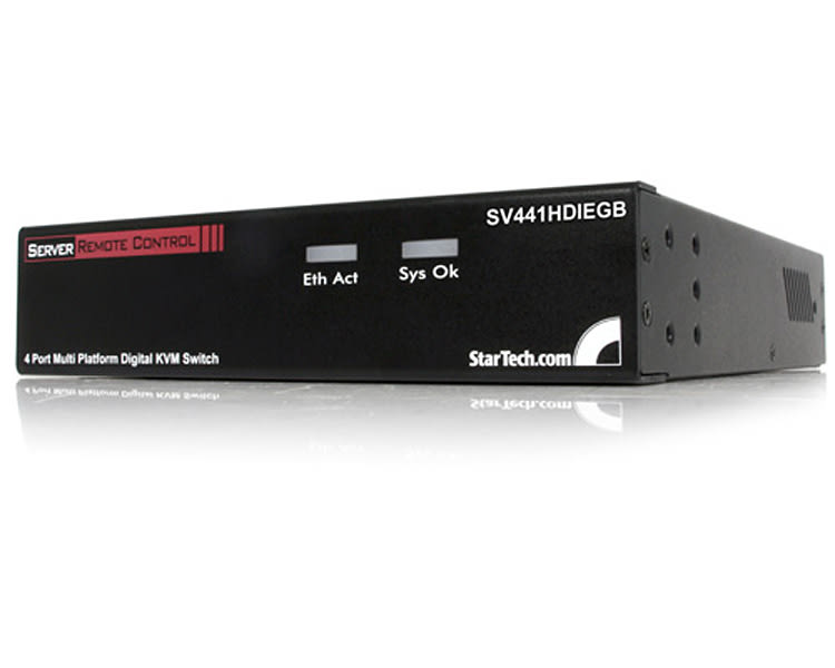 4 port Enhanced KVM Switch over IP