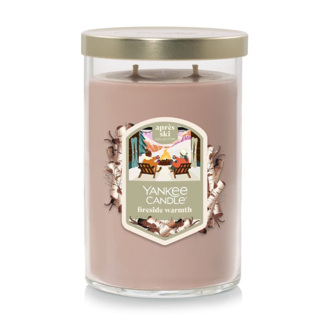 Yankee Candle Fireside Warmth Large Tumbler Scented Candles, 20 oz
