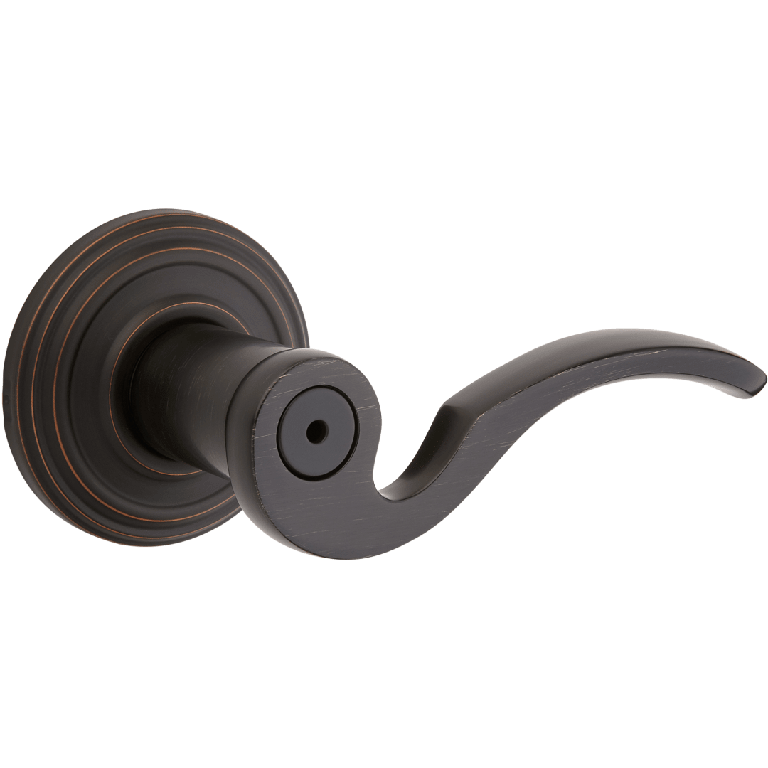 Brooklane Bed/Bath Lever in Venetian Bronze