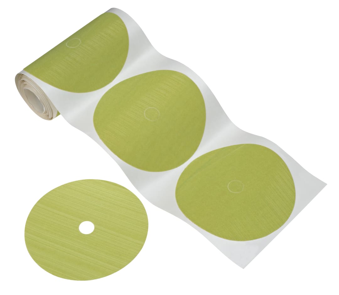 3M™ Trizact™ Stikit™ Filmscheibe 268XA, 127 mm, A10, 100 Stück / Rolle