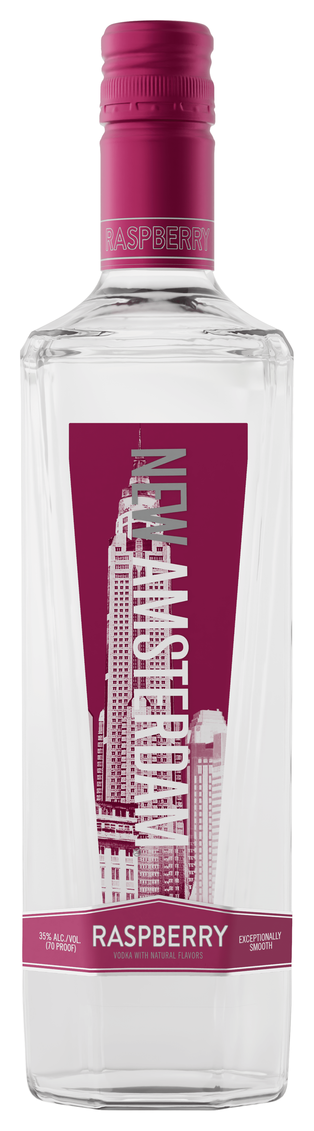 New Amsterdam Raspberry Flavored Vodka 1 L