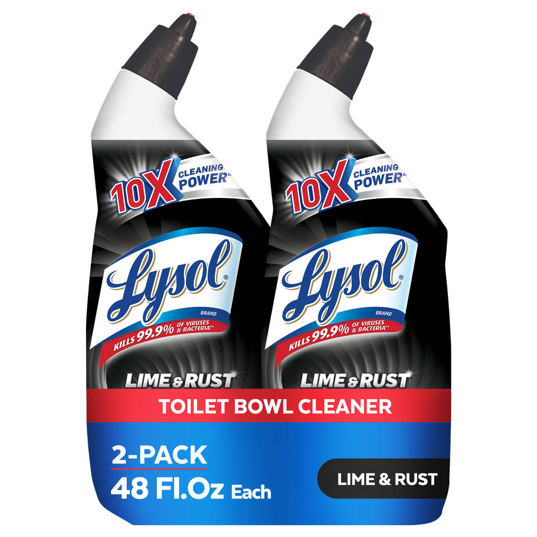 LYSOL® Toilet Bowl Cleaner - Lime & Rust Remover Twin Pack 6/(2x24) oz.