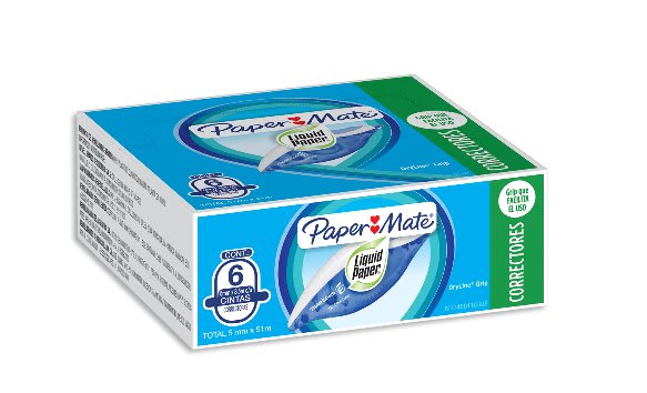 CORRECTION TAPE DRYLINE GRIP BOX6