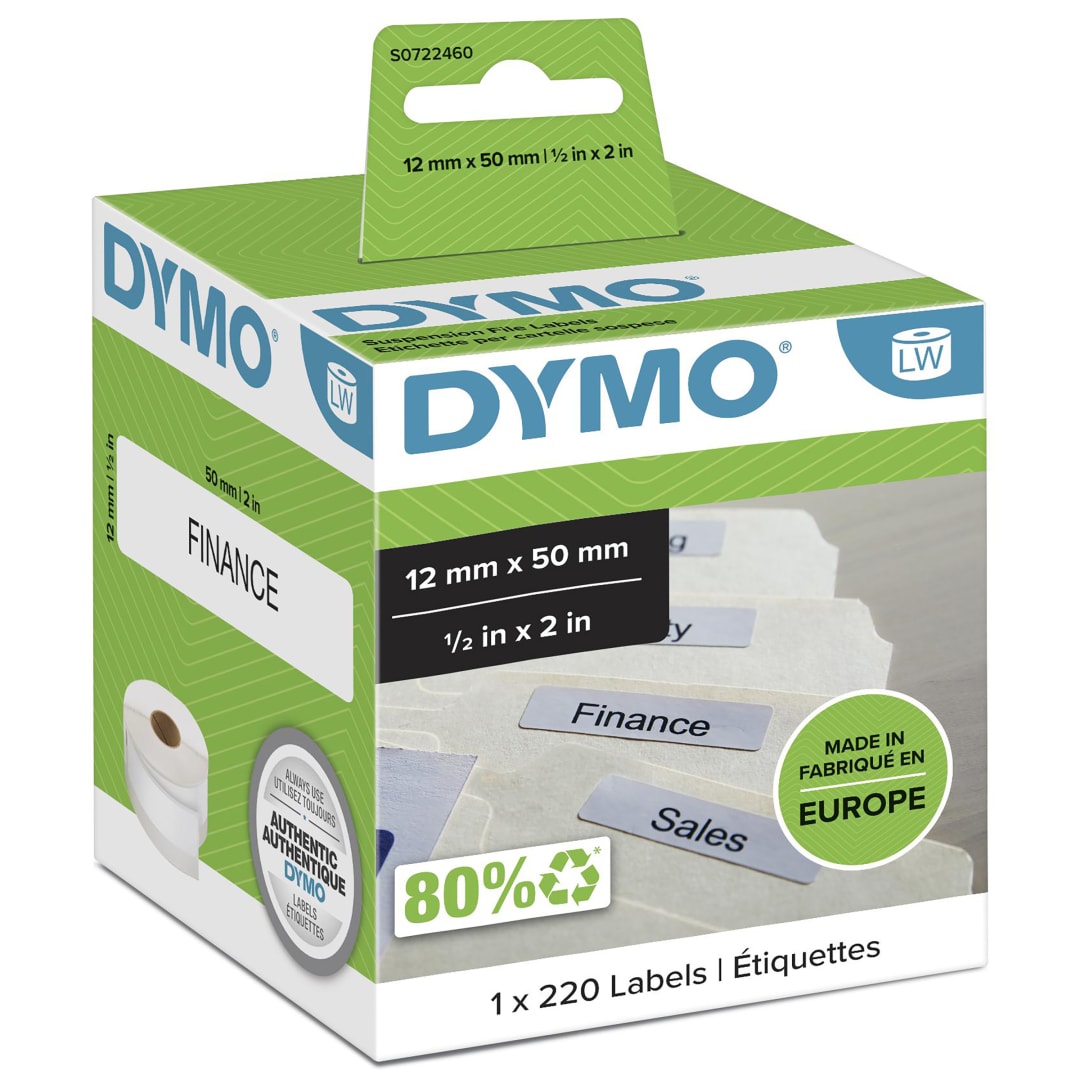 DY LW 12X50MM SUSP FILE 220CT FSC EU/AP