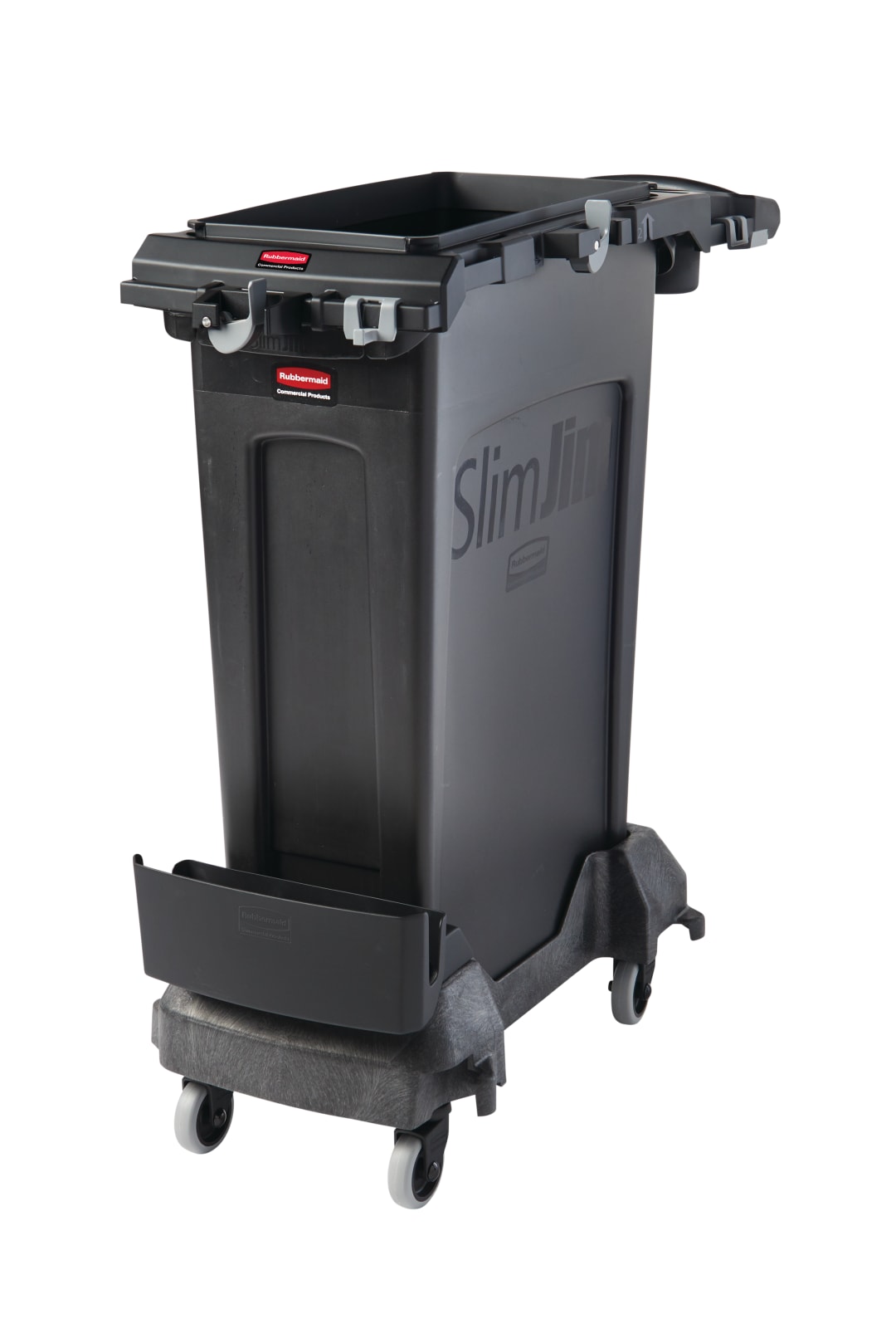 Slim Jim® Single-Stream Cleaning Cart Kit, Black