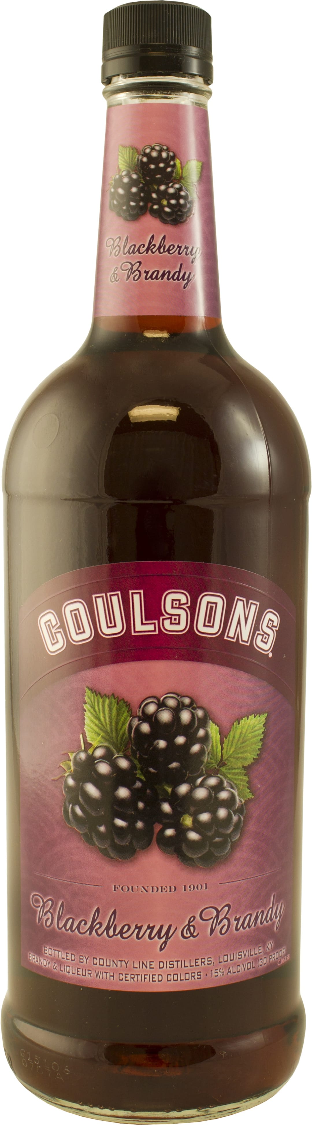 Coulson's Blackberry Brandy 1l 30 Proof