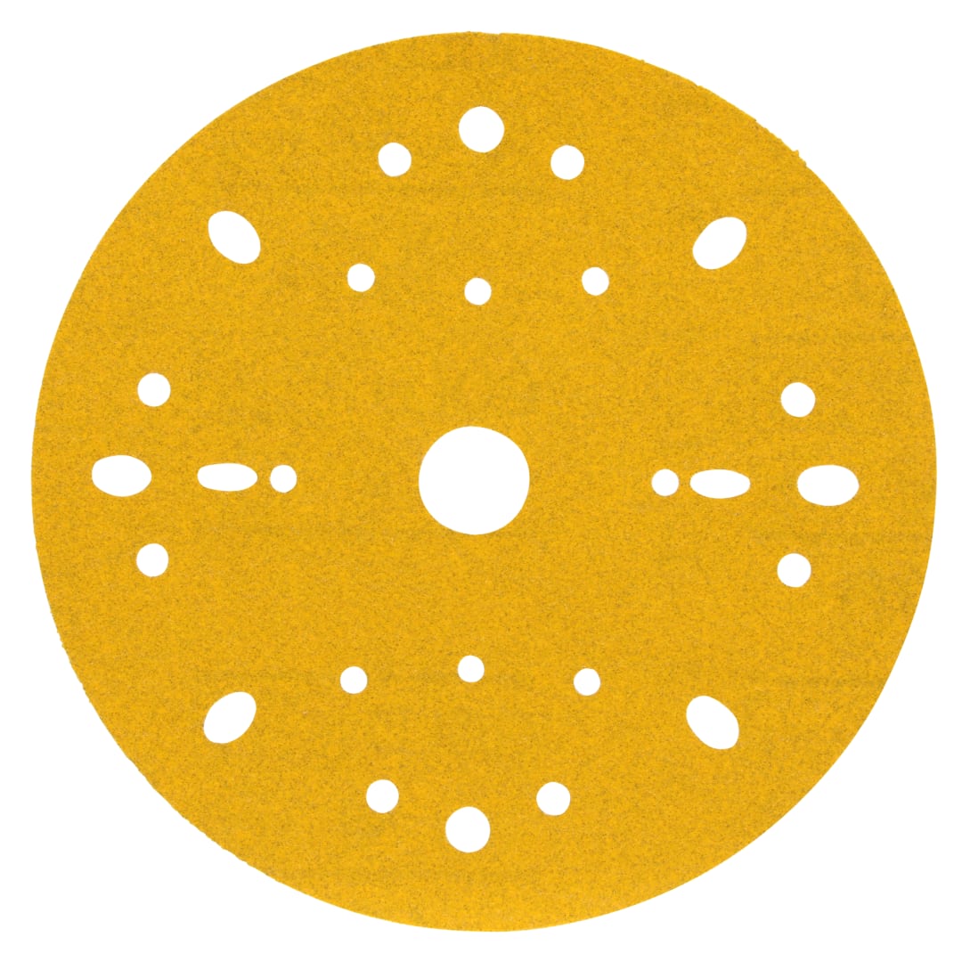 3M™ Hookit™ 288U Sarı Delikli Zımpara, 150 mm, Çok Delikli, 150, 9283