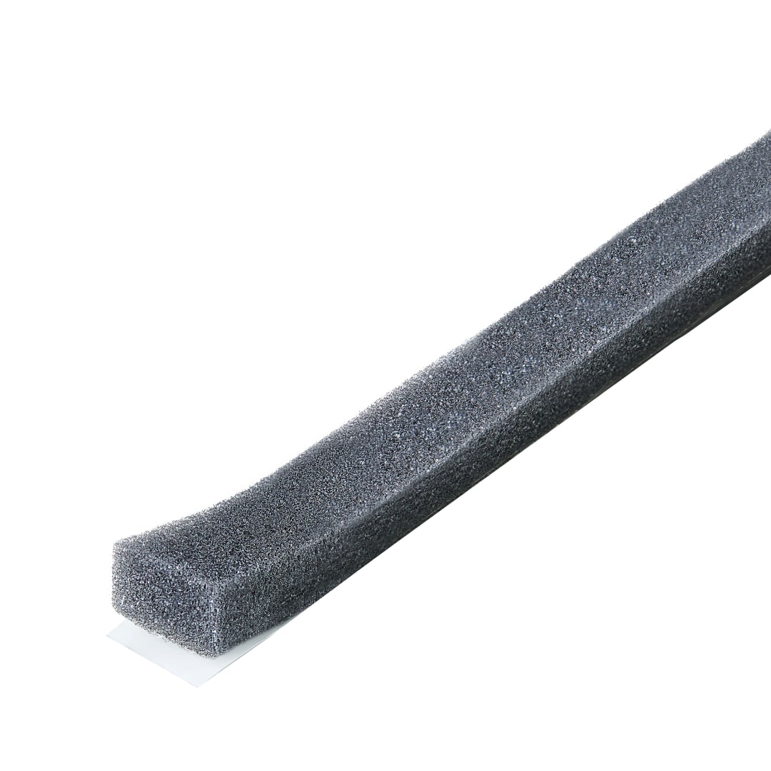 02113 - 1/2 in. x 3/4 in. x 17 ft. Gray Economy Foam Window Seal for Ex-Large Gaps