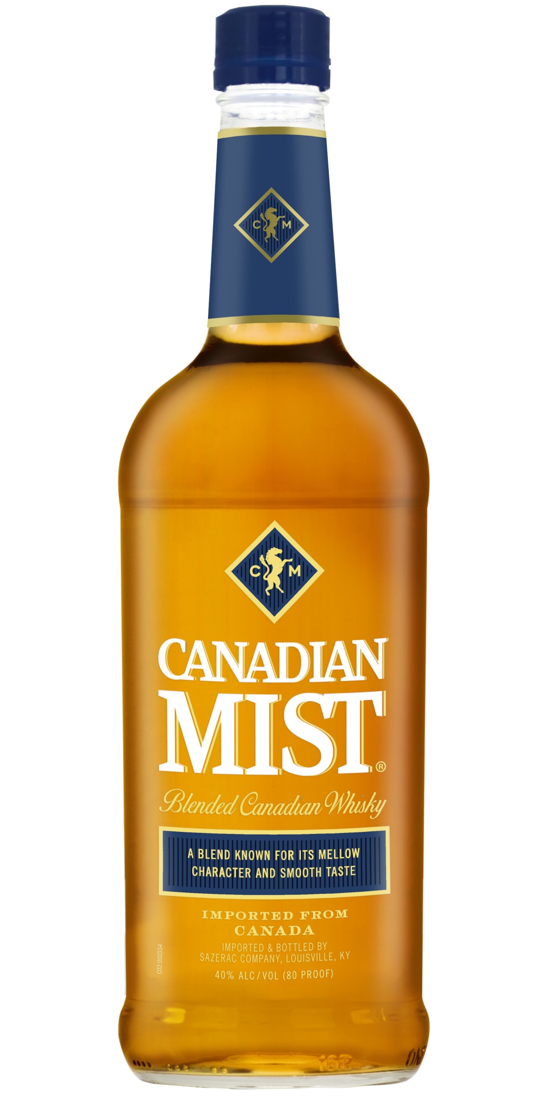 Canadian Mist Blended Canadian Whisky 1l 80 Proof