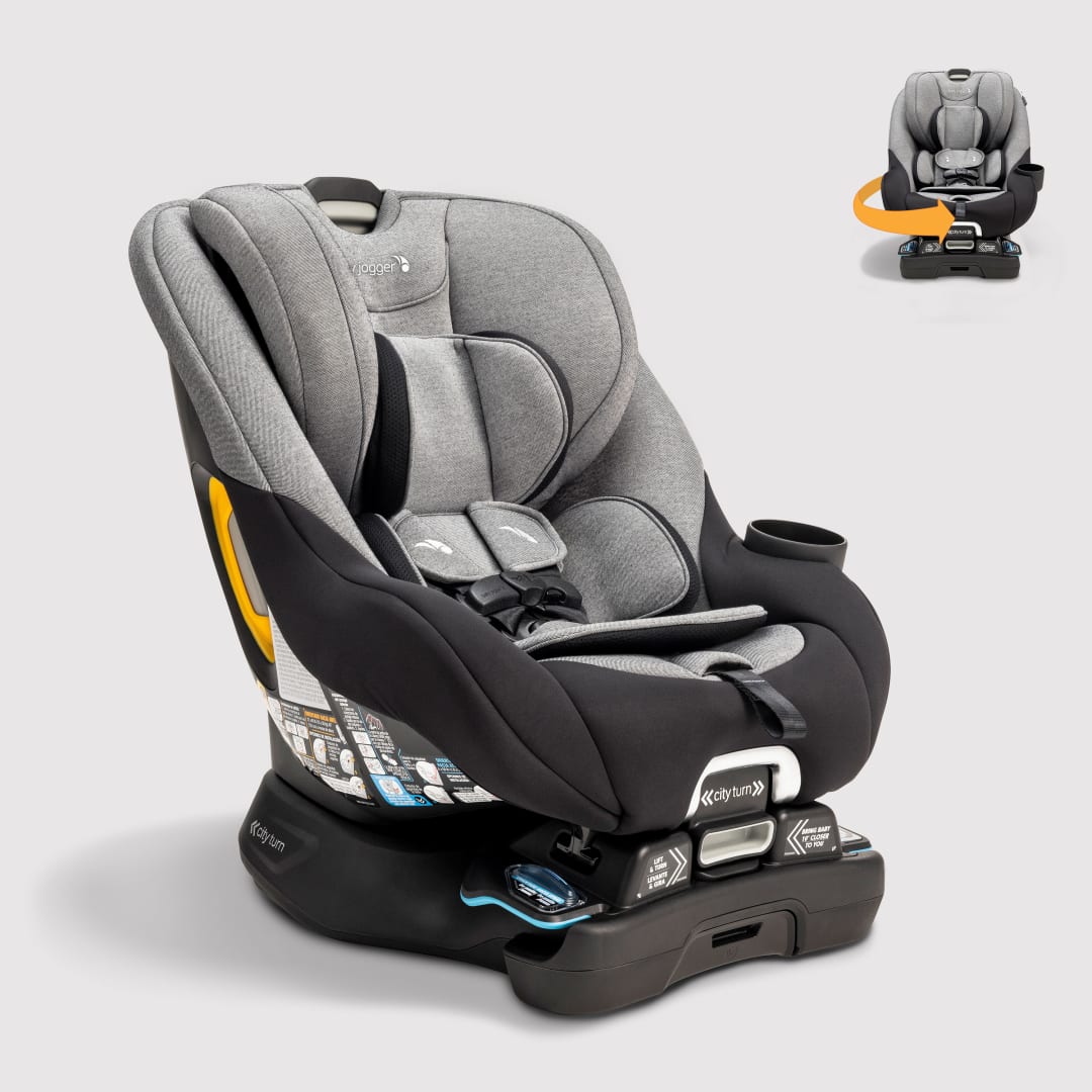Baby Jogger® city turn™ Rotating Convertible Car Seat, Onyx Black
