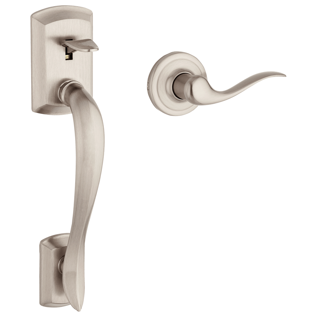 Avalon Handle Only w/Tustin Lever in Satin Nickel