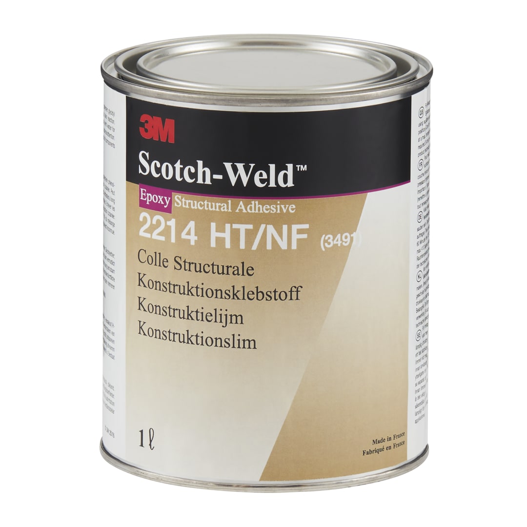 3M™ Scotch-Weld™ Epoxy Adhesive 2214 HT/NF, Hi-Temp New Formula, Grey, 1 L