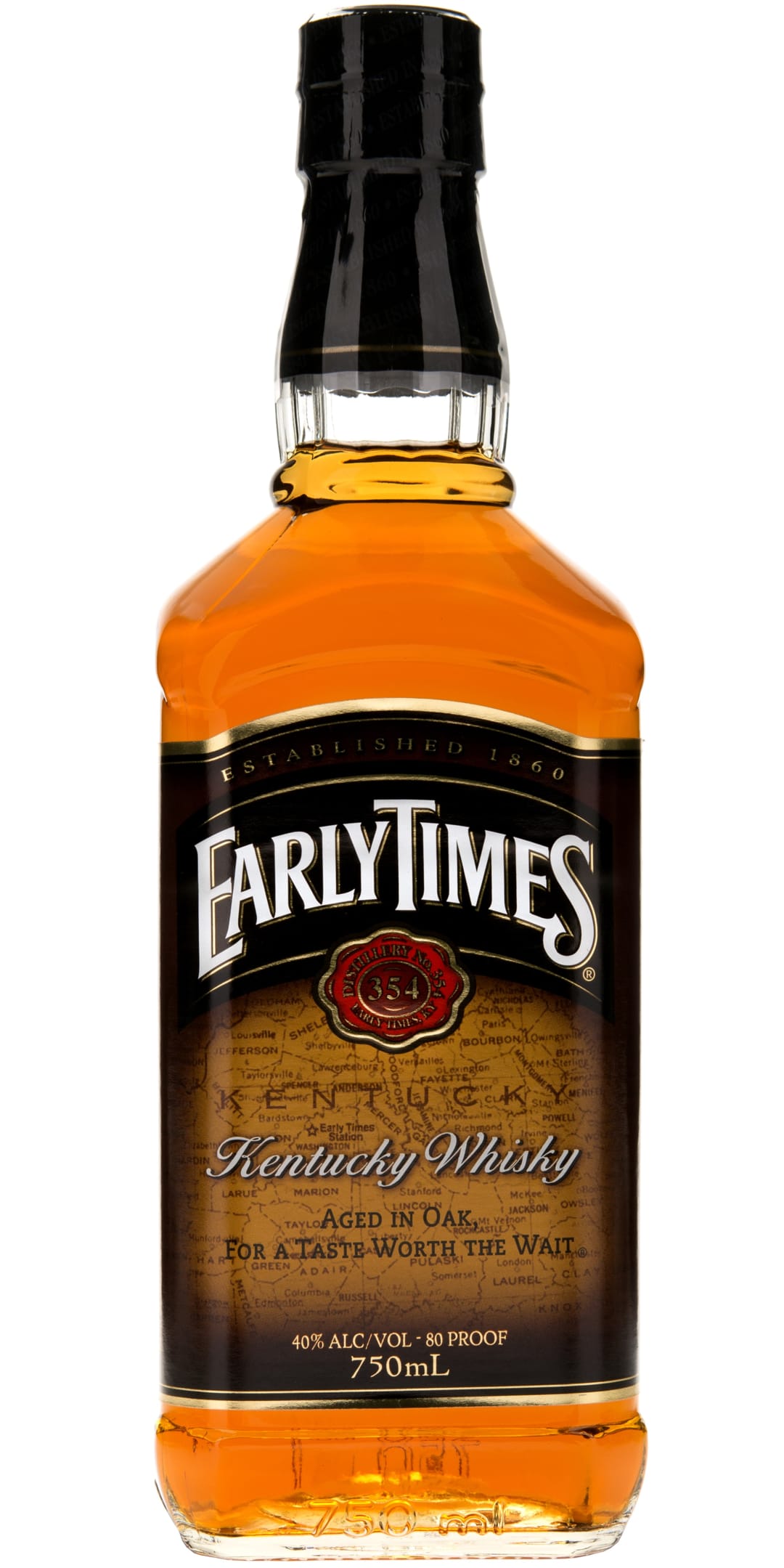 Early Times Kentucky Whisky 750ml 80 Proof
