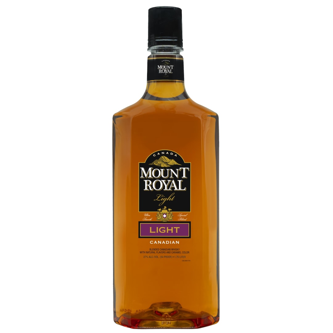 Mount Royal Light Ultra Premium Limited Edition Blended Canadian Whisky 1.75l 54 Proof