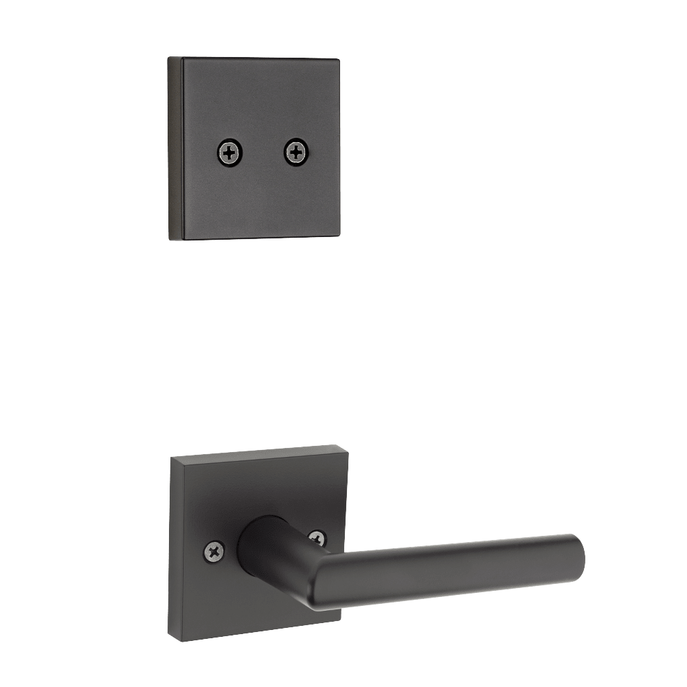 Milan Interior Pack with Interior Lever in Matte Black