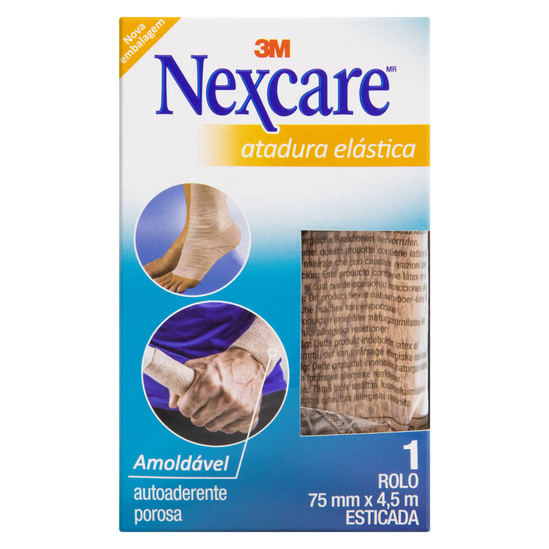 Atadura Elástica Nexcare™, 75 mm x 4,5 m