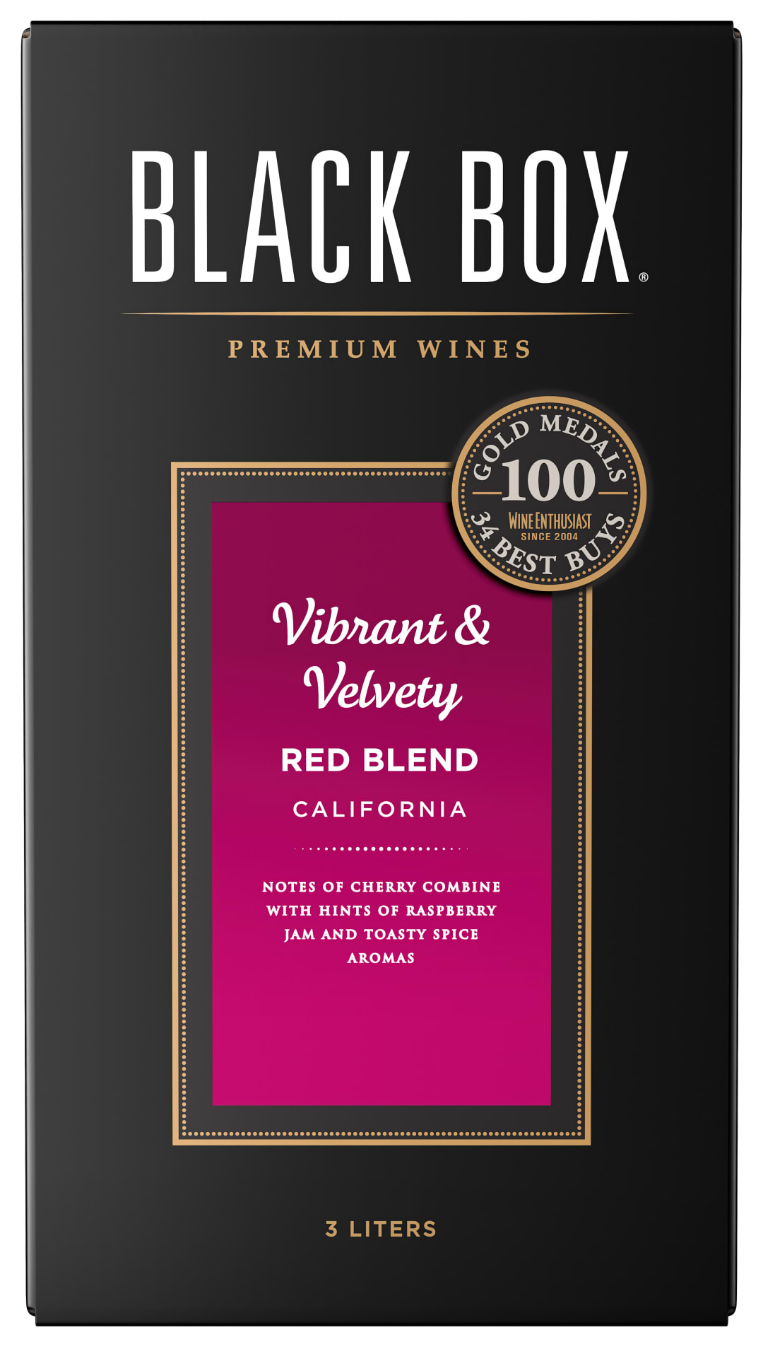 Black Box Vibrant and Velvety Red Blend Red Wine 3L Box