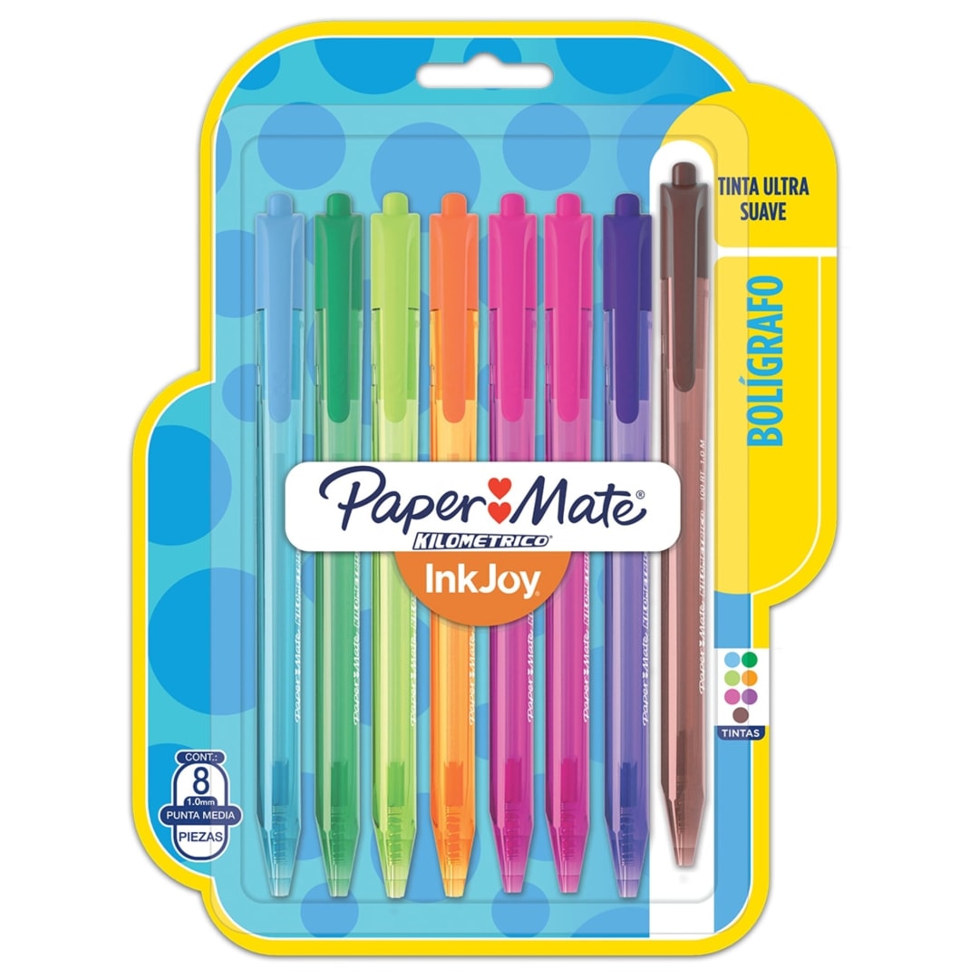 Paper Mate® InkJoy® 100RT Retractable Ballpoint Pens, Medium Point (1.0mm)