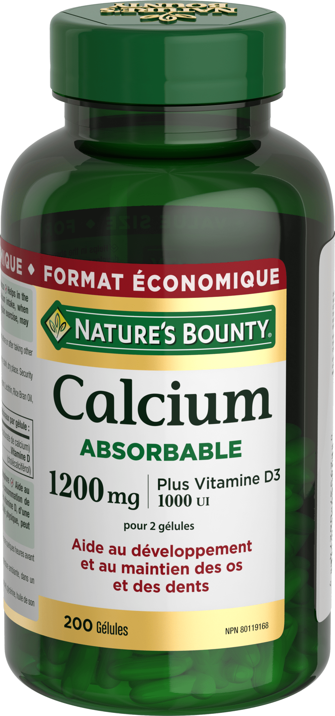 NBTY Calcium 1200mg 12x200SFG CA