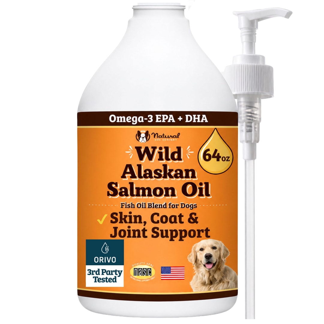 NDC Wild Alaskan Salmon Oil, 64oz Bottle