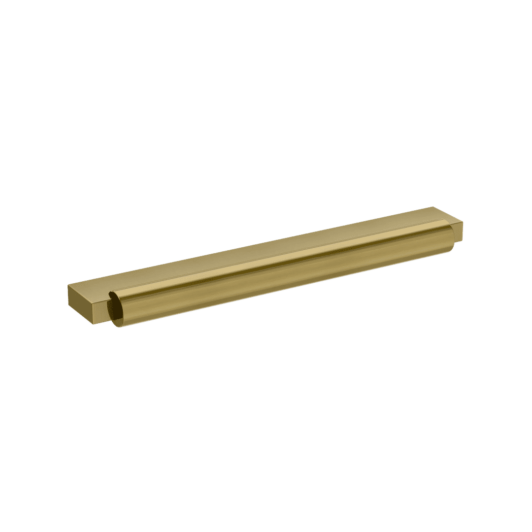 4625 Modern 6" Cabinet Pull, In Heirloom Brass