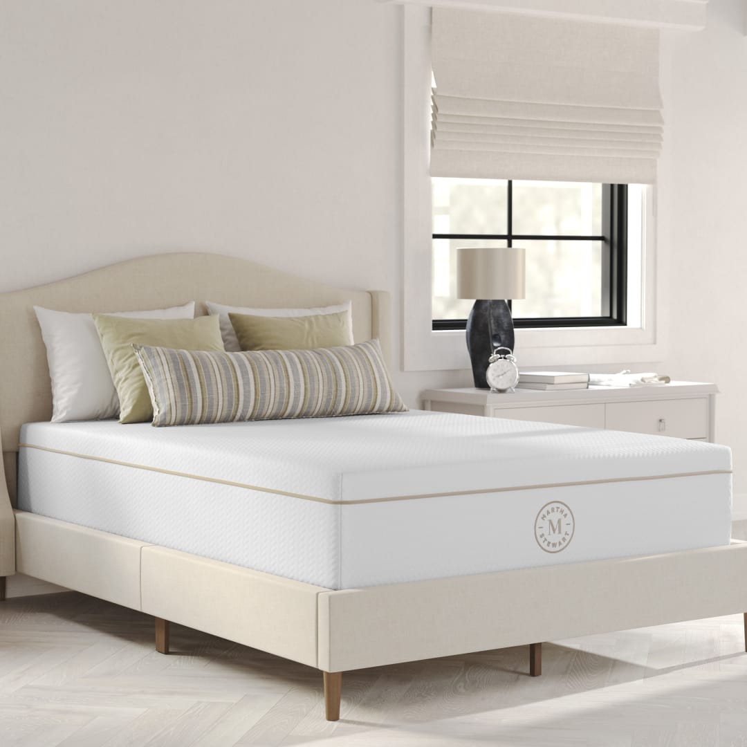 SleepComplete 12 Inch Full Medium Plush Dual-Action Cooling Gel Memory Foam Mattress with Soft Breathable CoolWeave Jacquard Quilted Top