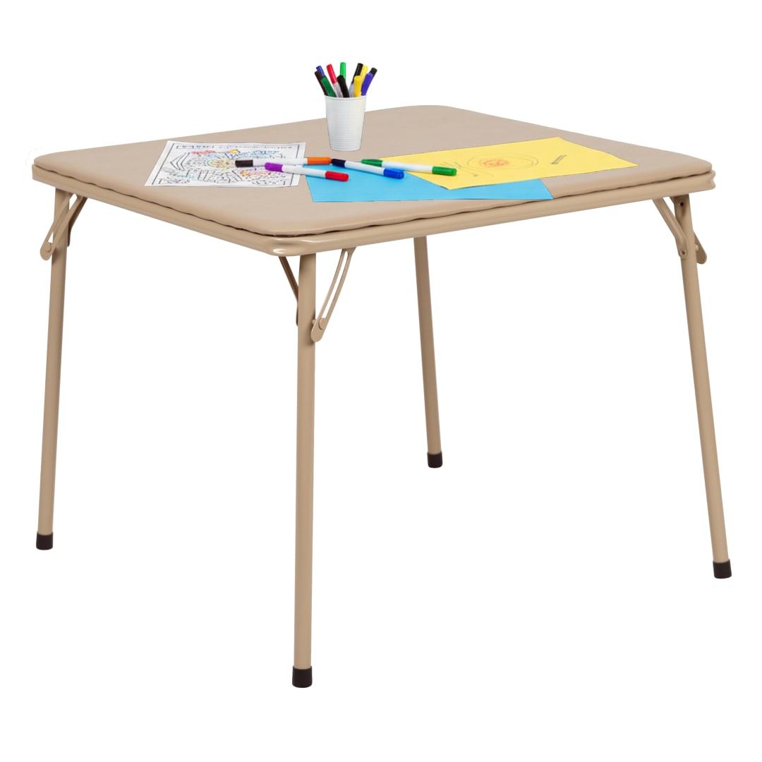 Mindy Kids Tan Folding Table