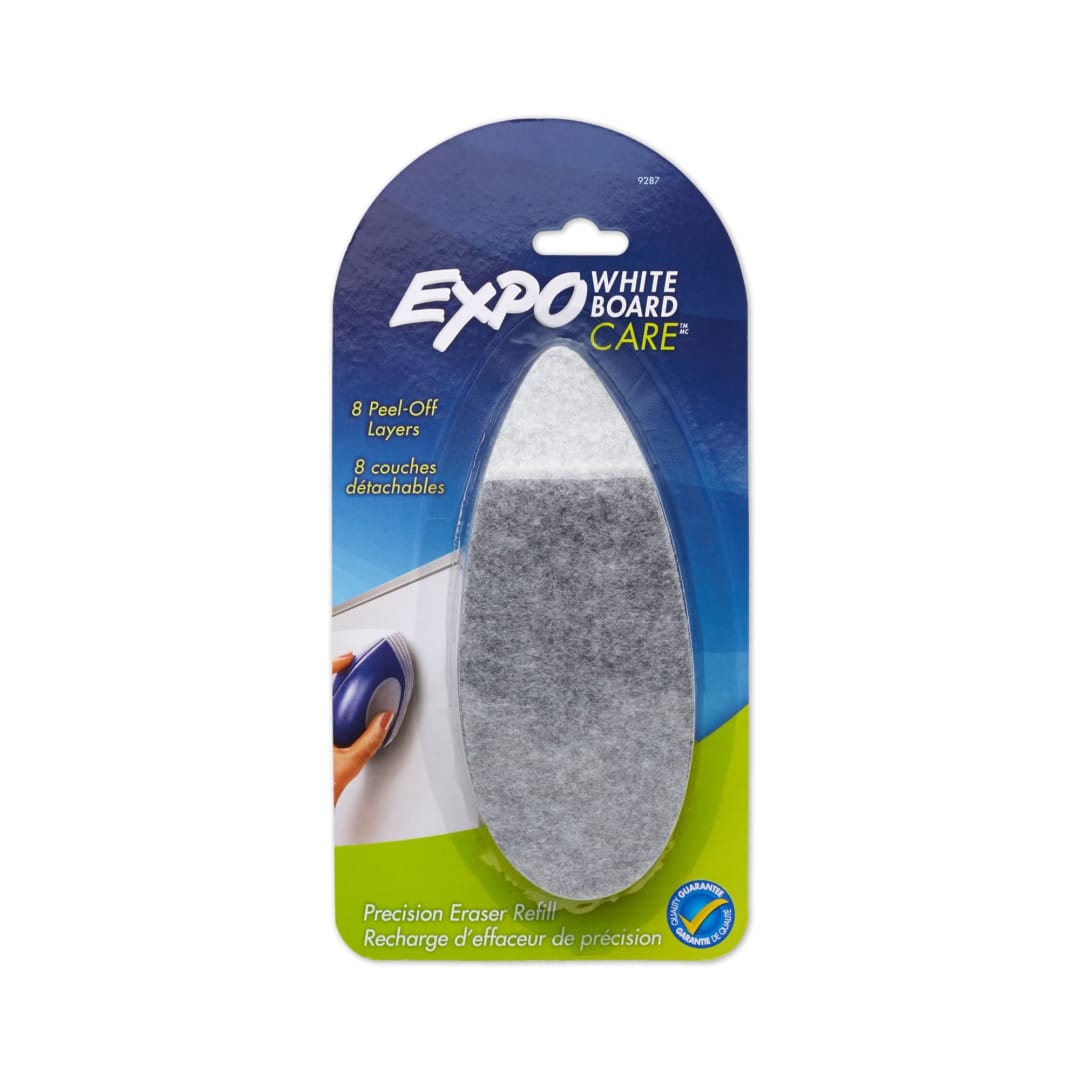 EXPO® Precision-Point Eraser Pad Refills, gray (9287KF)