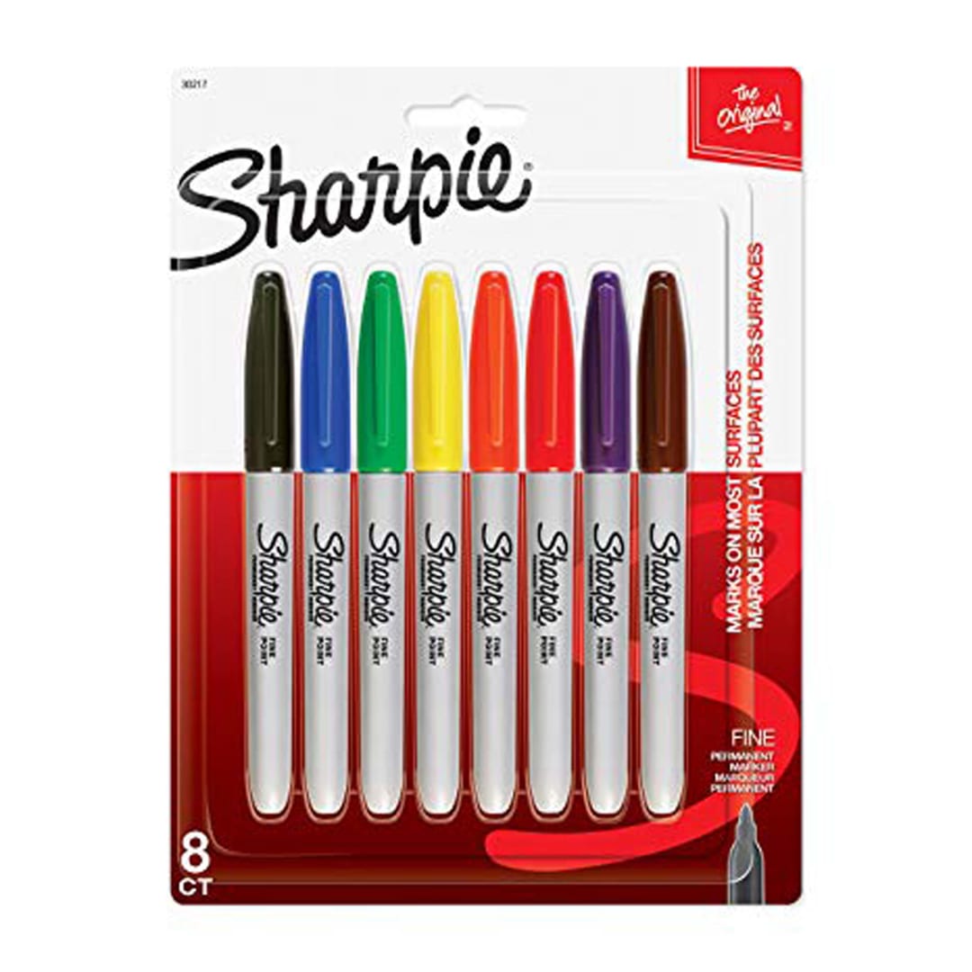SHARPIE FINE 8 CLR SET CARDED