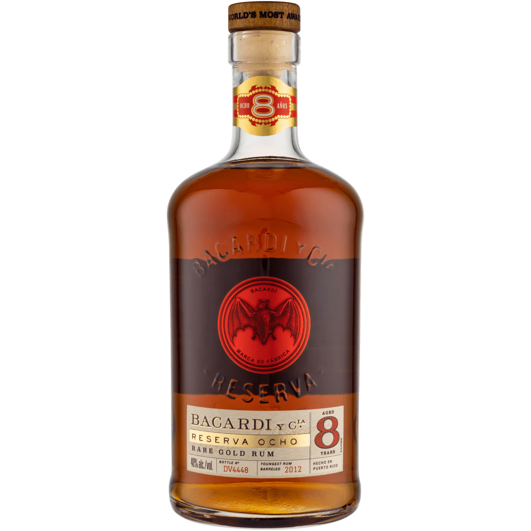 Bacardi Reserva Ocho Rum 40% 750mL