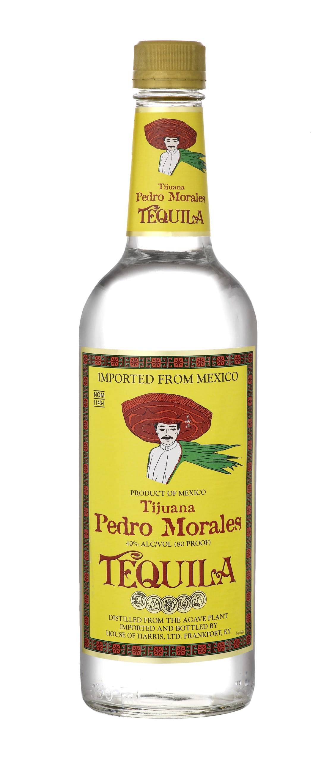 Pedro Morales White Tequila 750ml 80 Proof
