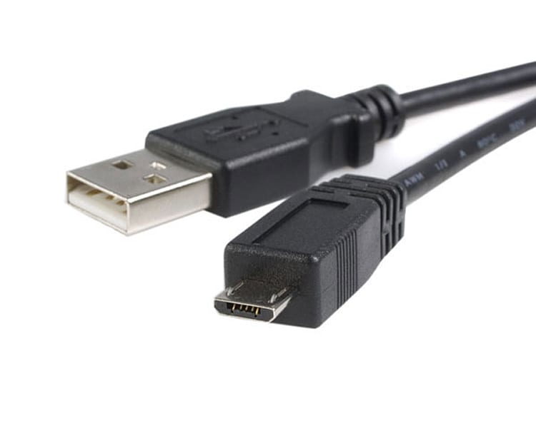 3 m Micro USB Cable - A to Micro B