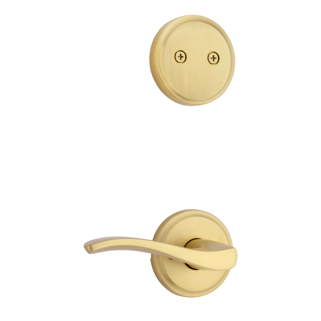 973 Dummy Interior Pack w/ Right-Handed Sedona Lever for 819 Signature Series Handlesets in Satin Brass