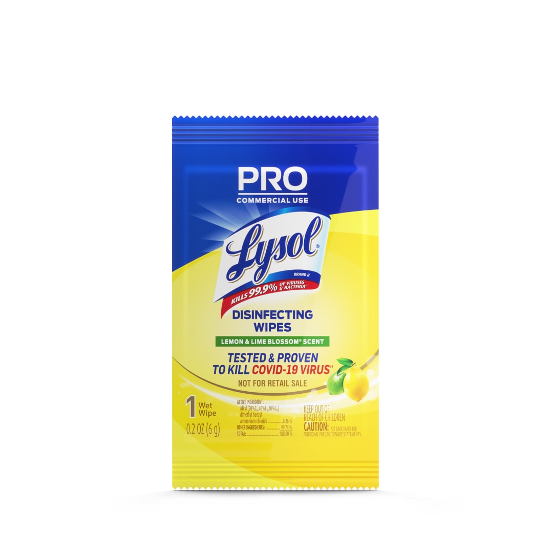 LYSOL® Professional - Disinfecting Wipes - Lemon & Lime Blossom® 300/1 ct.