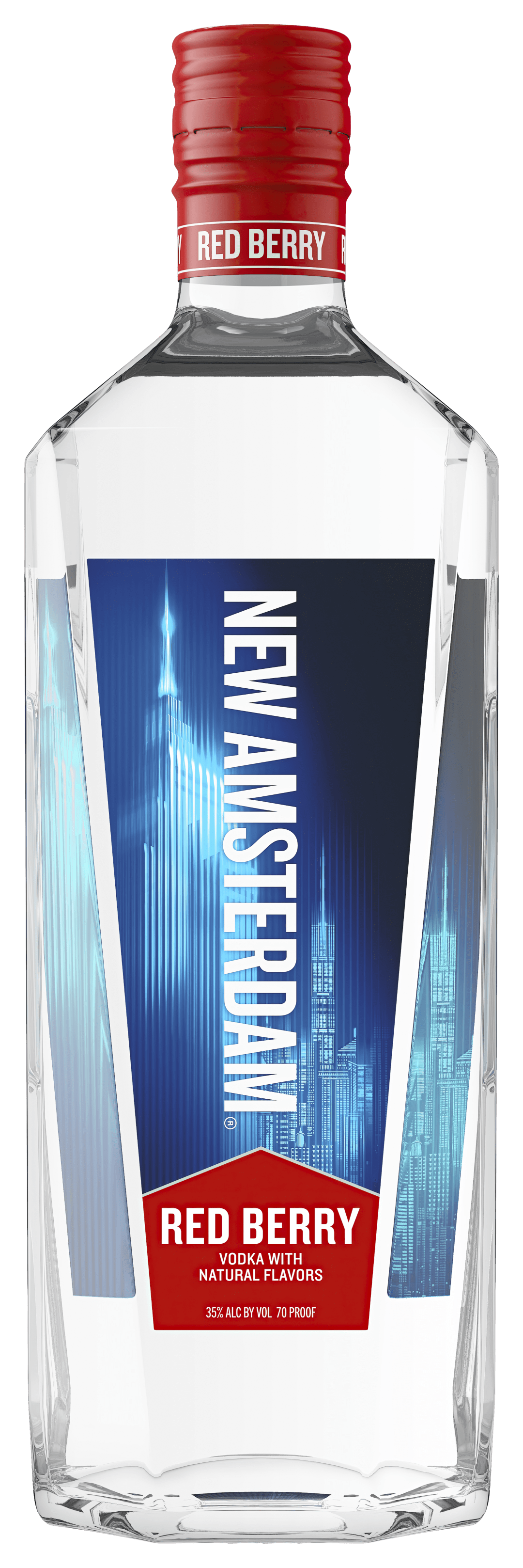 New Amsterdam Red Berry Flavored Vodka 1.75L