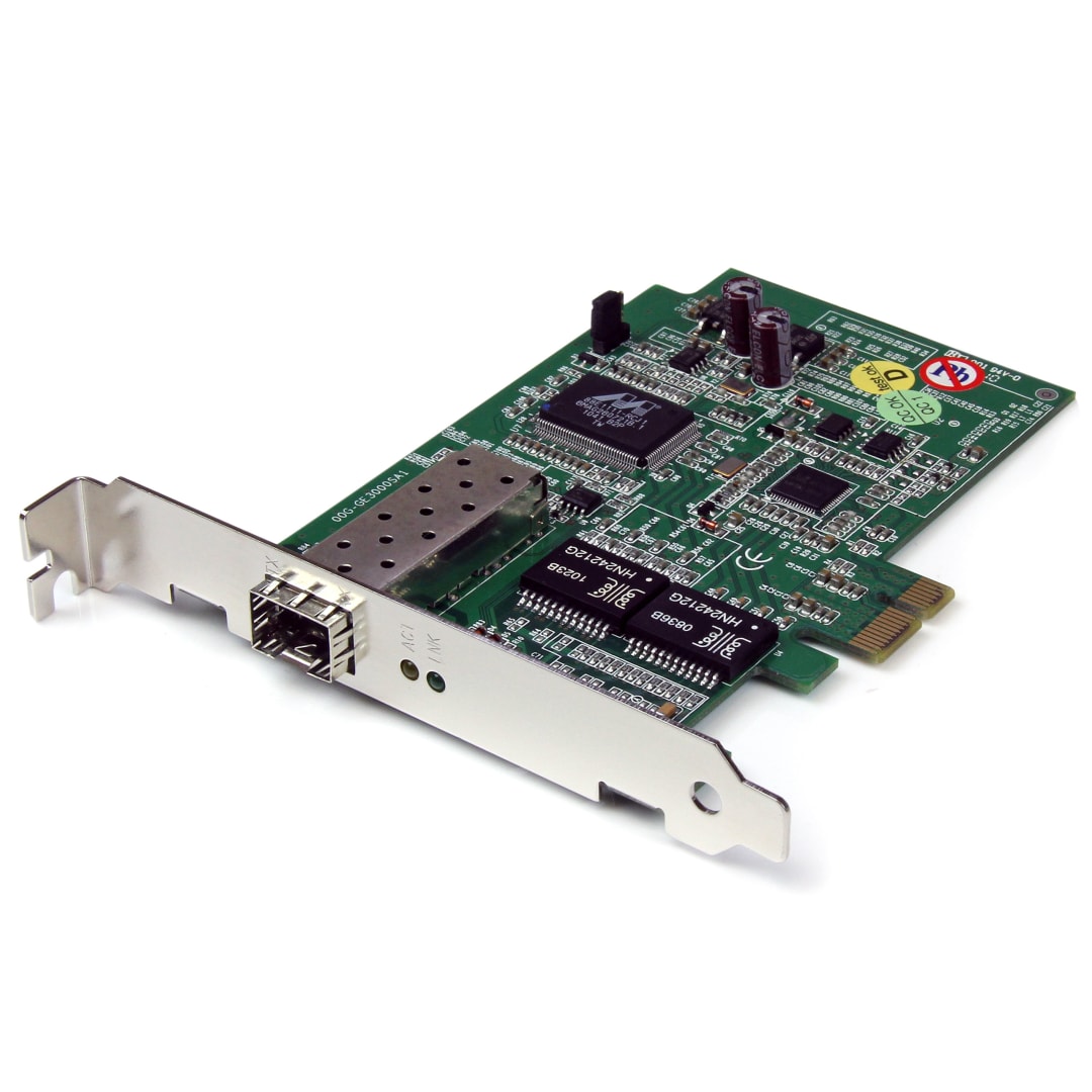 PCIe GbE SFP Fiber Optic Network Adapter