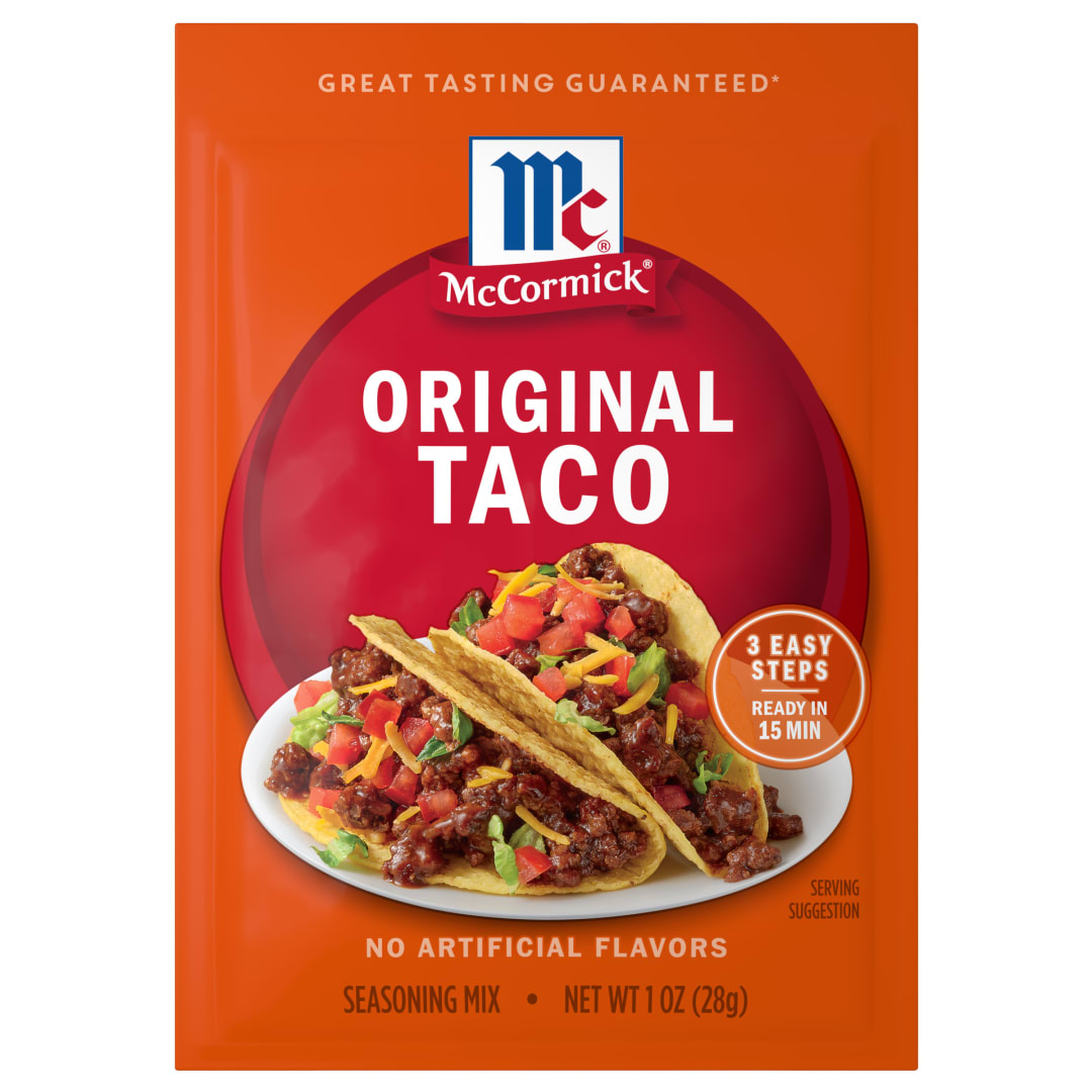 McCormick® Original Taco Seasoning Mix, 1.0 oz