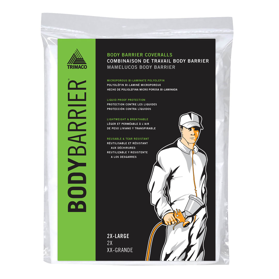 Body Barrier™ Coveralls with Elastic Wrists & Ankles, 2XL