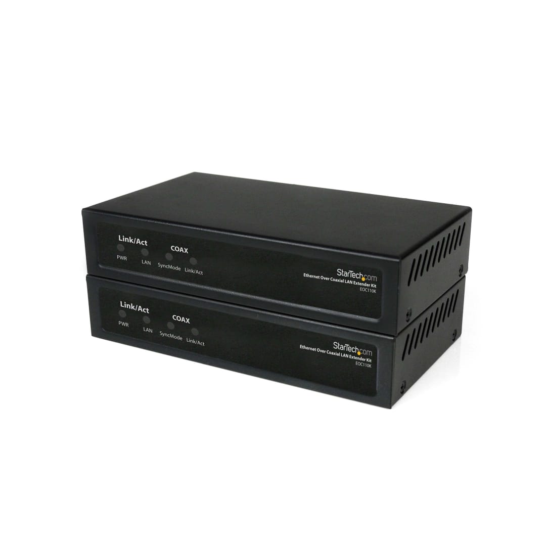 Ethernet Over Coaxial Media Converter Kit