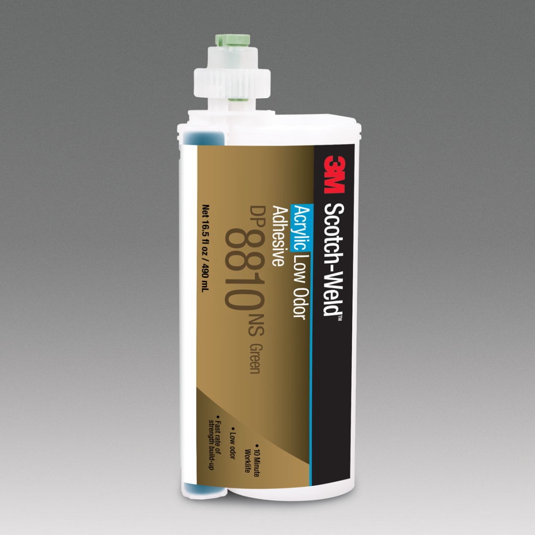 3M™ Scotch-Weld™ Az Kokulu Akrilik Yapıştırıcı DP8810NS, Yeşil, 490 ml