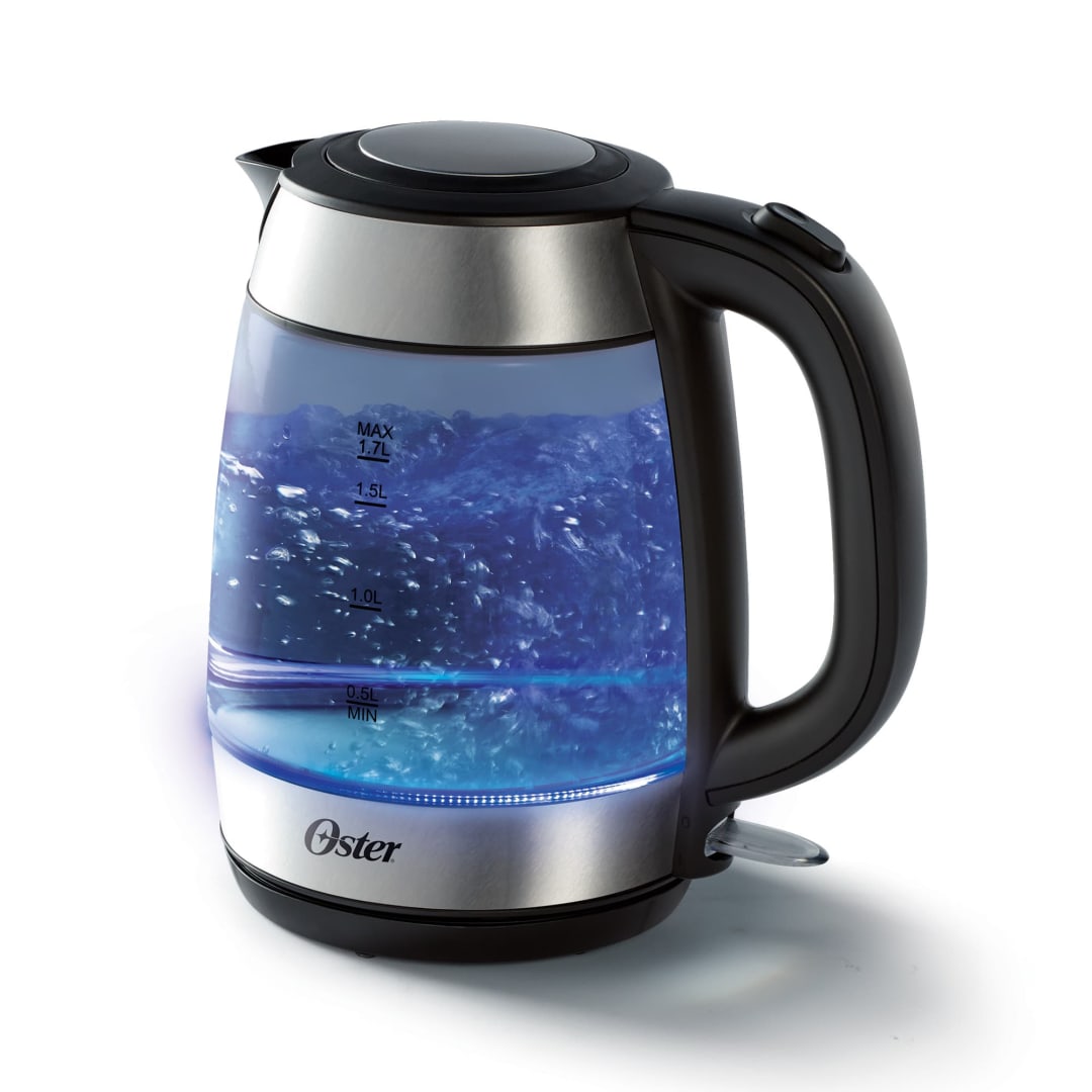 1.7L GLASS KETTLE BLACK CHILE