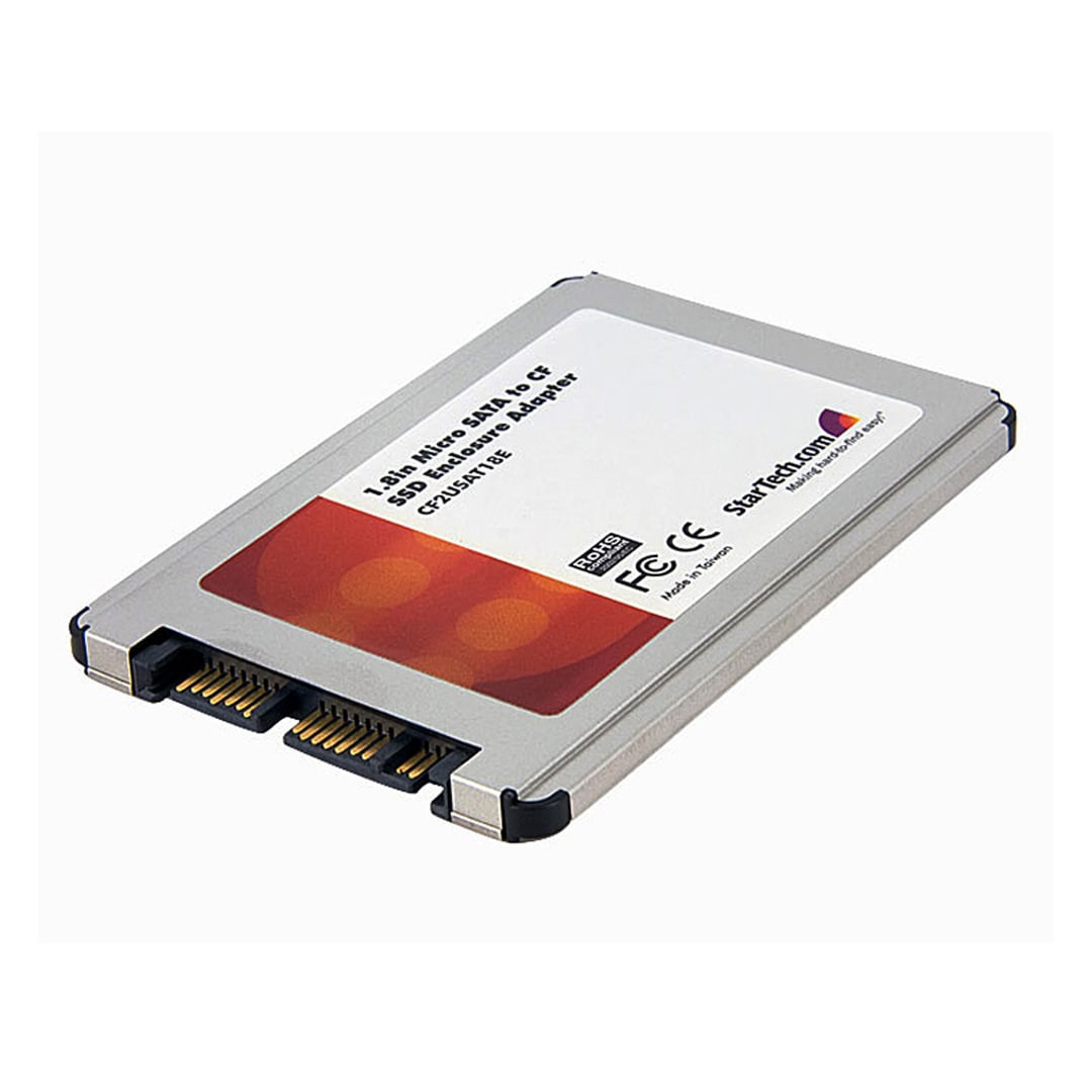 CF card 1.8'' Micro SATA SSD enclosure