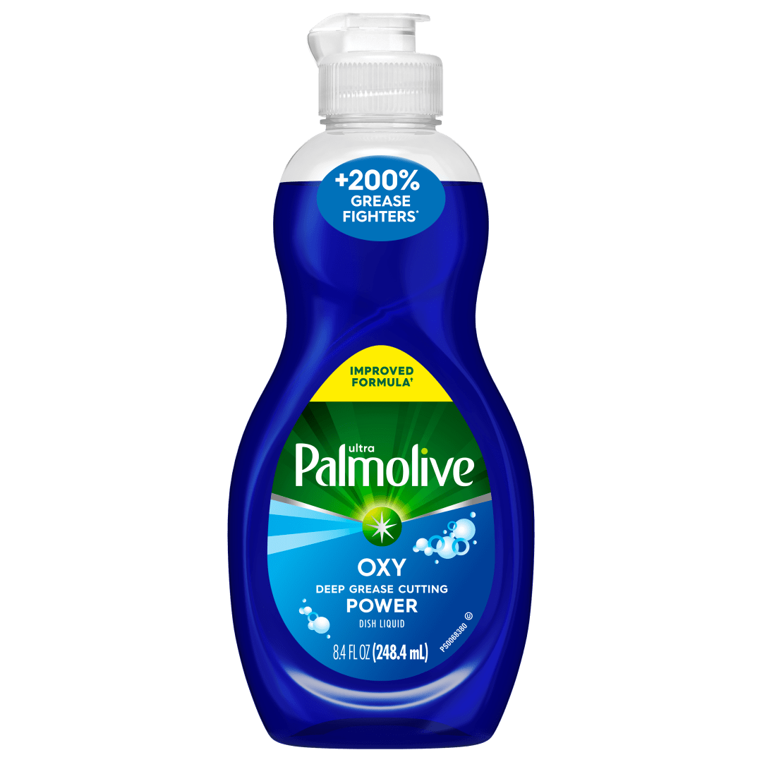 Palmolive Ultra Oxy Liquid Dish Soap, Power Degreaser, 8.4 oz Bottle